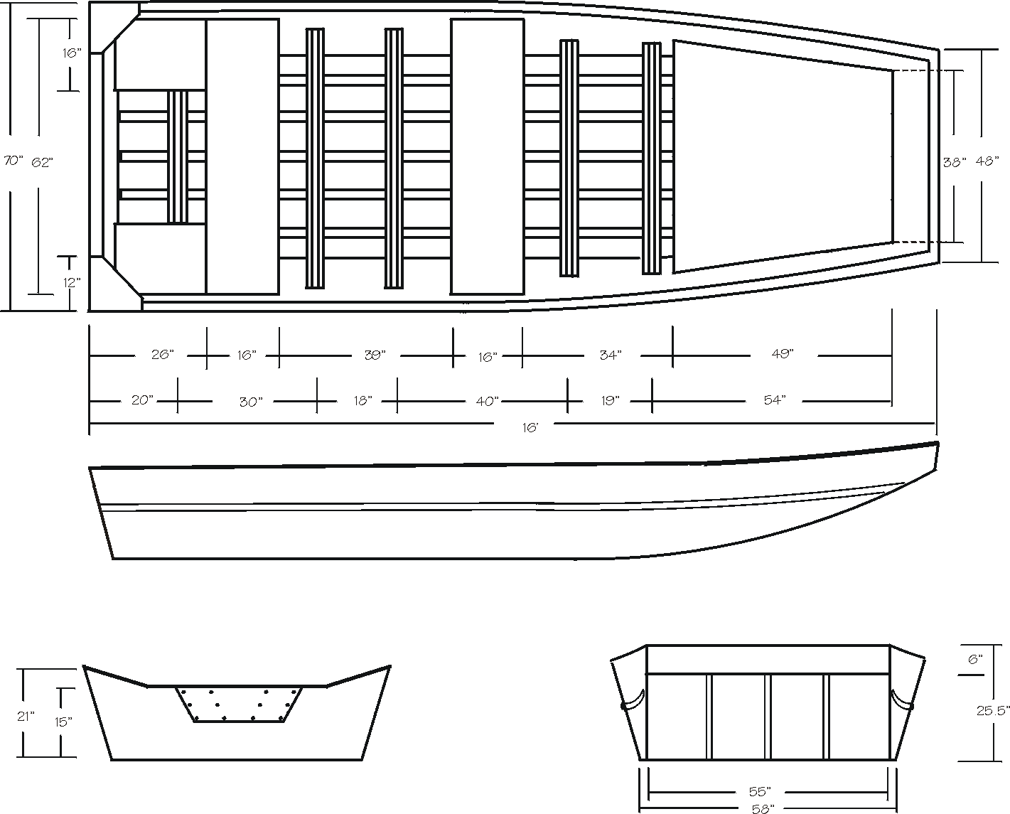 free wooden jon boat plans | Do It Yourself Woodworking Projects